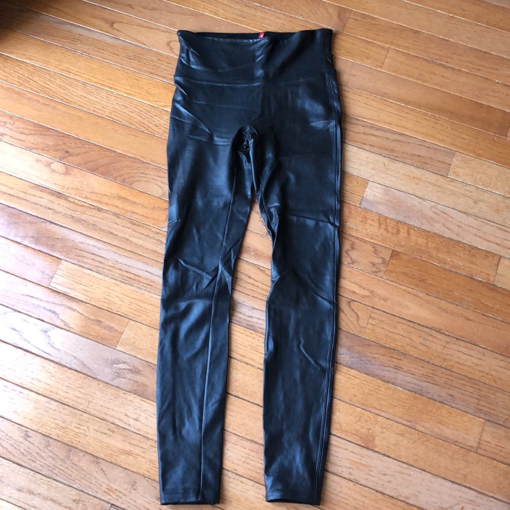 SPANX faux leather leggings